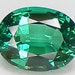 Emerald Excellent Cut Oval 9 x 7 mm. Lab Created Nanocrystal Emerald Green Simulated Gemstone for Pendant or Statement Ring