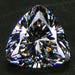 Top Quality 6A Trillion Cut 7 x 7 mm. White Russian CZ Loose Gemstones Loose CZ Top Grade Machine Cut