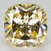 Yellow Canary Russian CZ Cushion Cut 10 x 10 mm Loose Cushion Cut Cubic Zirconia Gemstone Lab Created