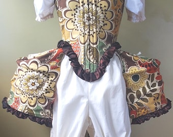 Medieval Costume: Corset, Bloomers, and Pocket Pannier