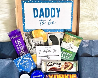 Daddy To Be Gift Box New Dad Father To Be Mens Spa Pamper Box New Dad Care Package Letterbox New Father Fathers Day Gift Daddy To Be Box