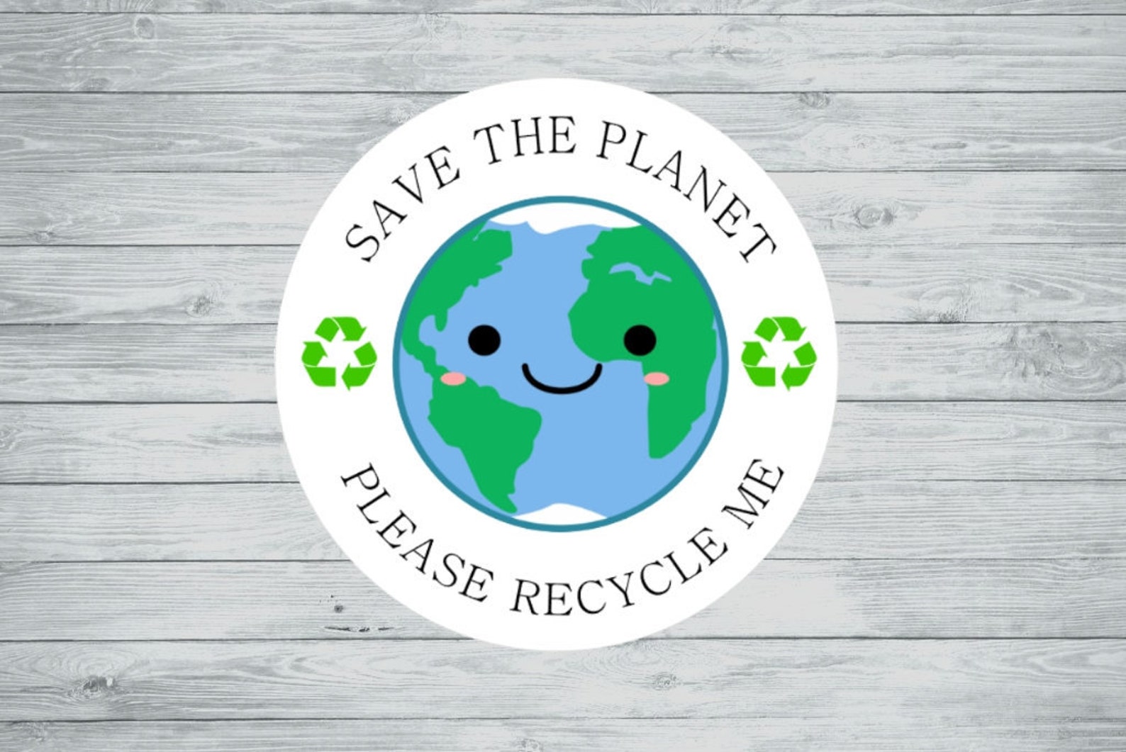 Save The Please Recycle Me Stickers Recycling Stickers Etsy