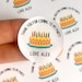 Birthday Cake Thank You For Coming To My Party Stickers Birthday Cake Party Gift Goodie Bag Stickers