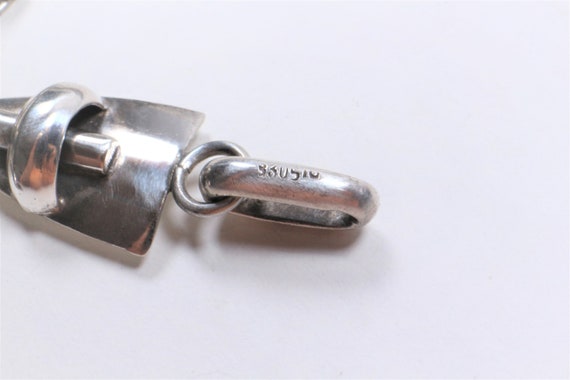 Norwegian very large nautical solid silver cross … - image 2