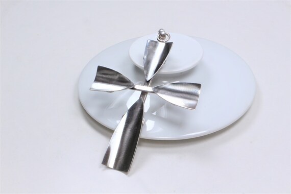 Norwegian very large nautical solid silver cross … - image 1