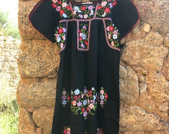 Mexican Mononoke dress in black