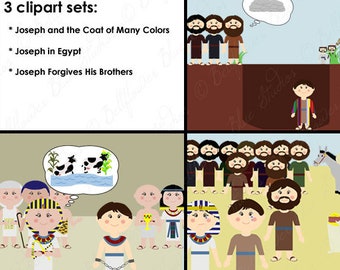 Joseph: Combination Pack (Coat of Many Colors, Joseph in Egypt, + Joseph Forgives His Brothers)