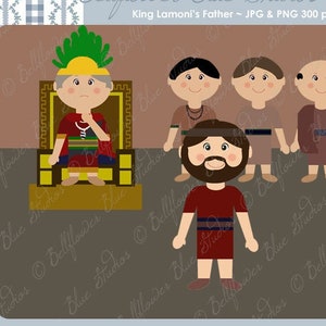 King Lamoni&#39;s Father Digital Clipart