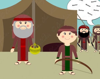 The Liahona and The Broken Bow Digital Clipart