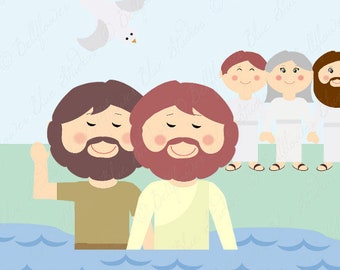 John the Baptist Digital Clipart
