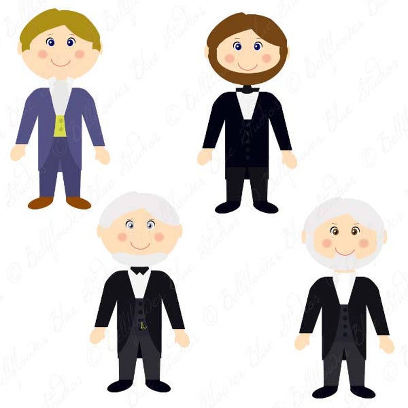 Latter-day Prophets Digital Clipart - Etsy