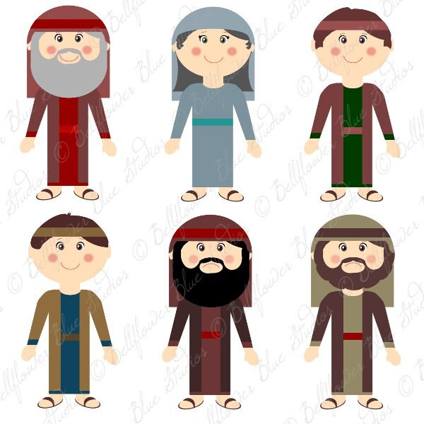 Lehi's Dream Digital Clipart (full Color Version) - Etsy