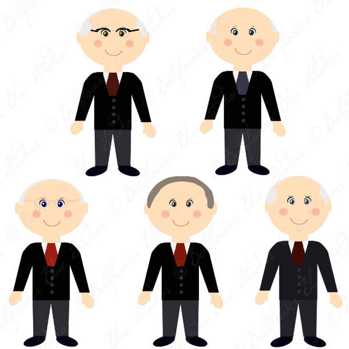 Latter-day Prophets Digital Clipart - Etsy