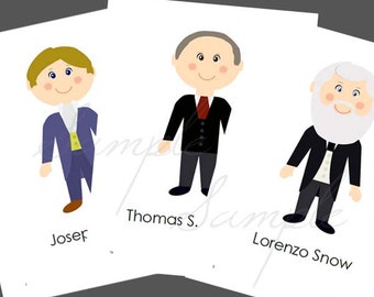 SALE! Latter-day Prophets Poster Set Printable (INSTANT DOWNLOAD)