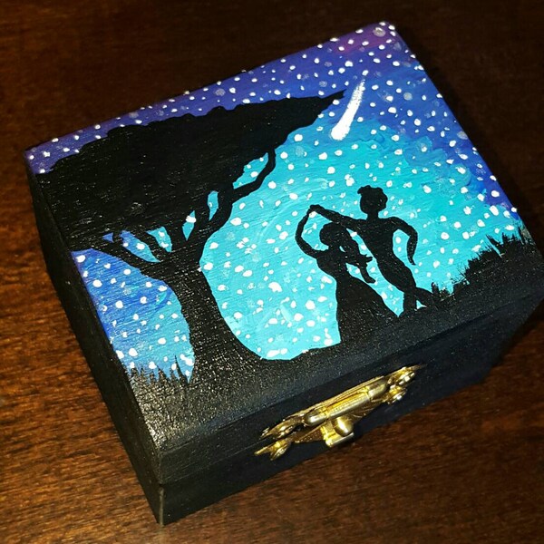 Marry Me engagement ring box