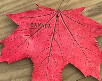 Canada maple leaf ornament, Canadian maple leaf