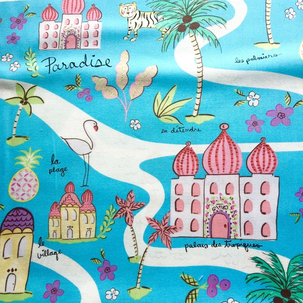 Designer Quilting Cotton-Dena Designs for Free Spirit Fabrics-Haute Zahara by Haute Girls.