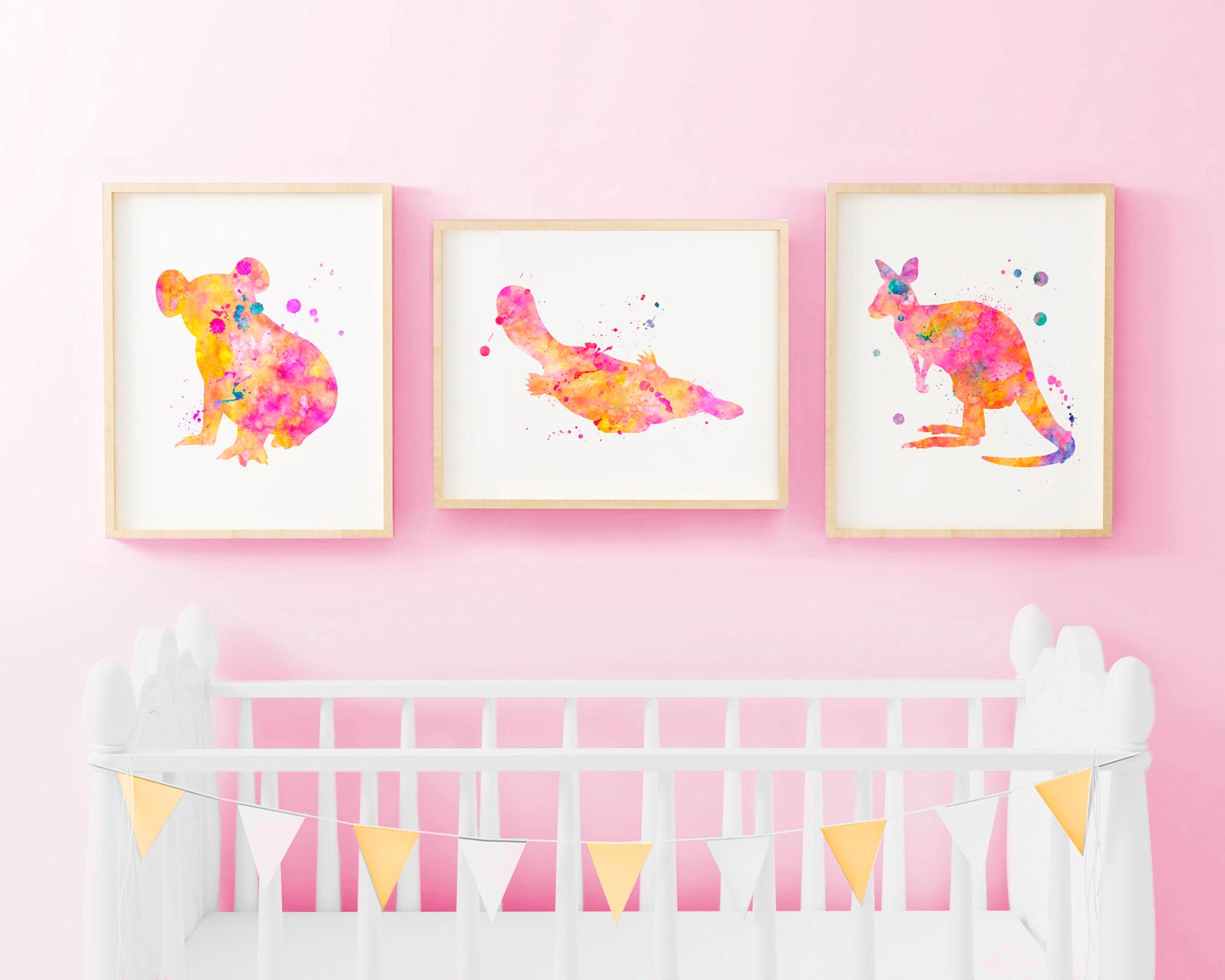 australian animal nursery decor