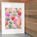Floral Printable Art Floral Artwork Floral Digital Print - Etsy