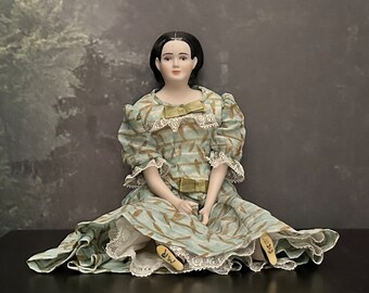 1960s Vintage Bisque Doll