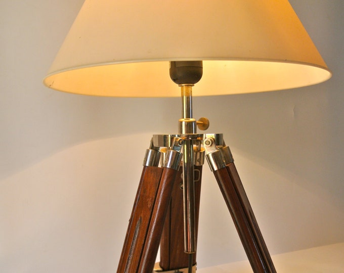 Vintage Camera Tripod Lamp Etsy