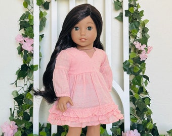 Irisjurk voor poppen van 18 inch, zoals American Girl