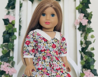 Floral  Dress for 18" Dolls