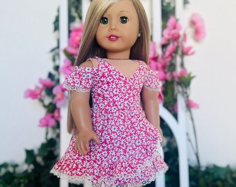 Chrysanthemum Dress for 18 inch Dolls