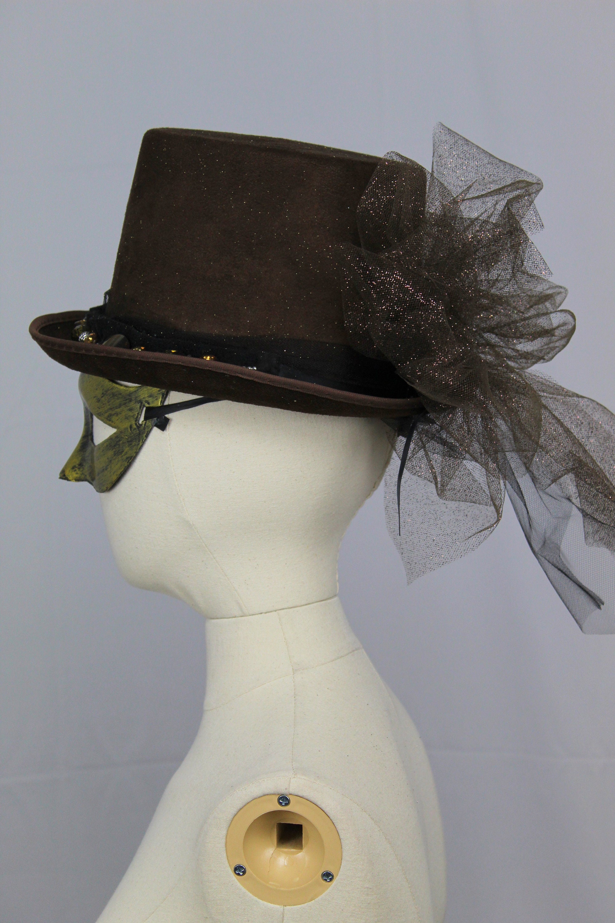 Steampunk hathalloween costumetop hatmad hatteralice in Etsy