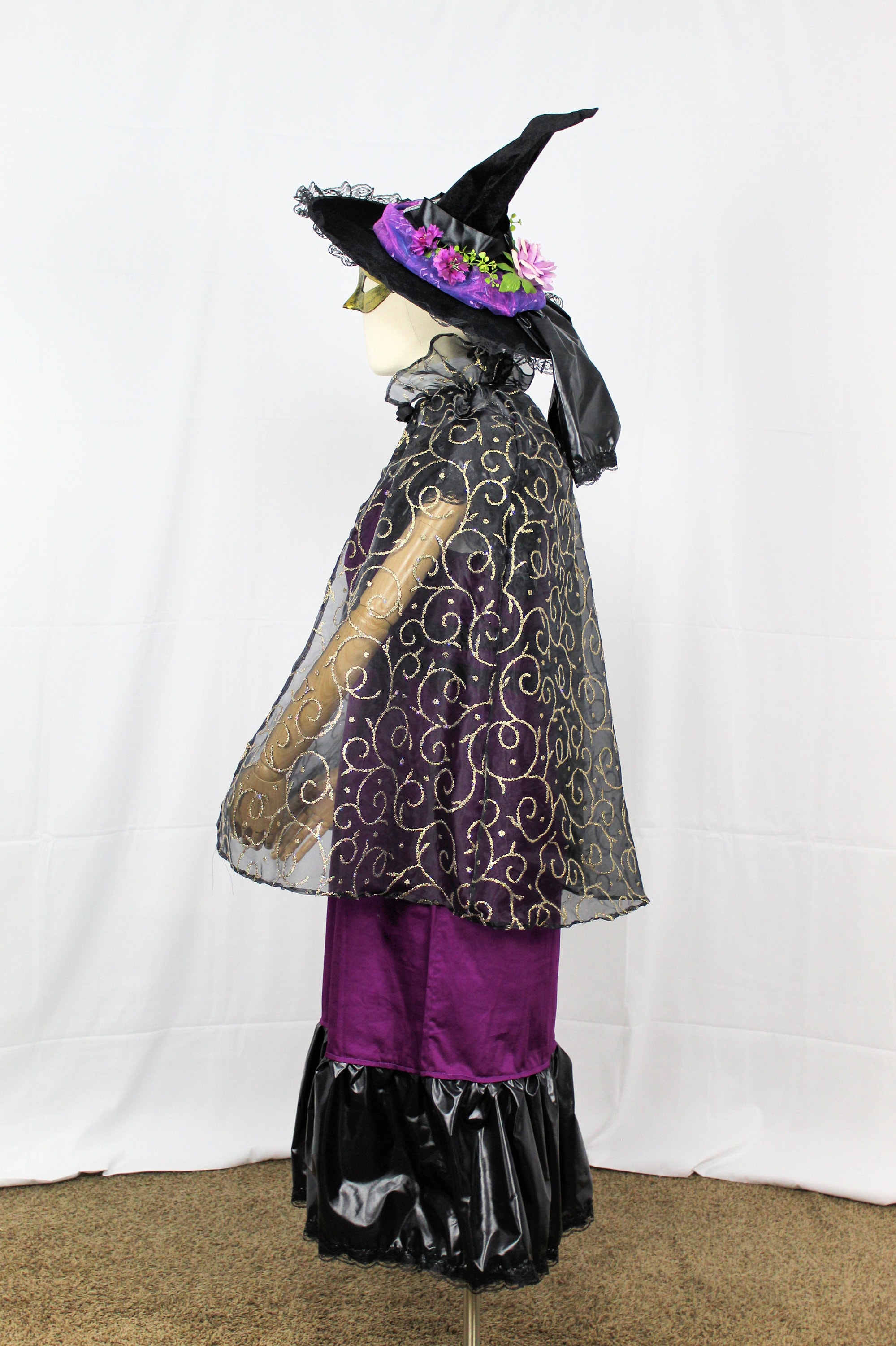 plus size witch robe