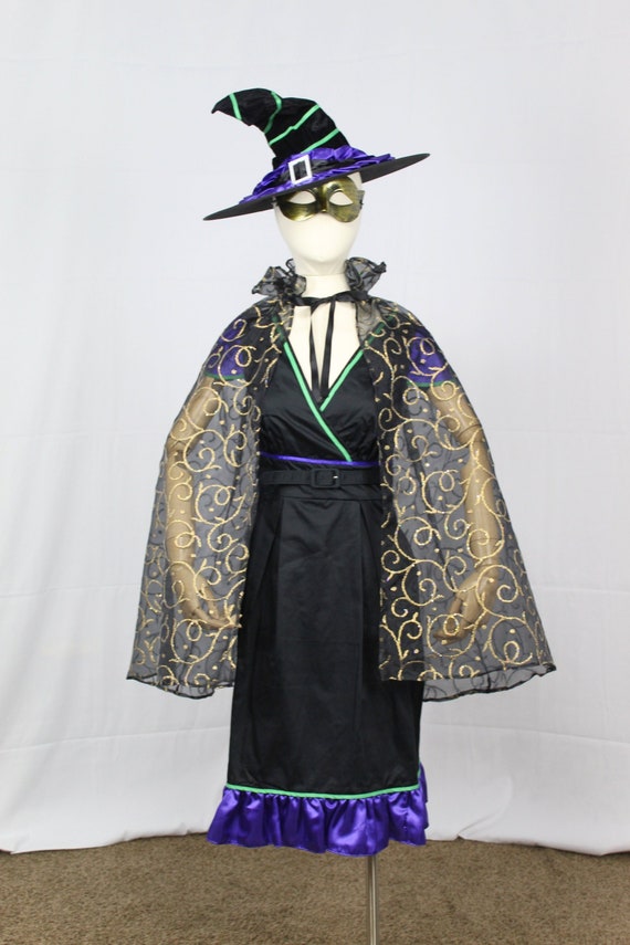 Black Witch Dress, Purple Witch Hat, Witch Costume Women, Adult Witch Hat, Womens Witch Costume, Witchy Clothing, Witchcore Aesthetic, Black Witch Dress, Purple Witch Hat, Witch Costume Women, Adult Witch Hat, Womens Witch Costume, Witchy Clothing, Witchcore Aesthetic,