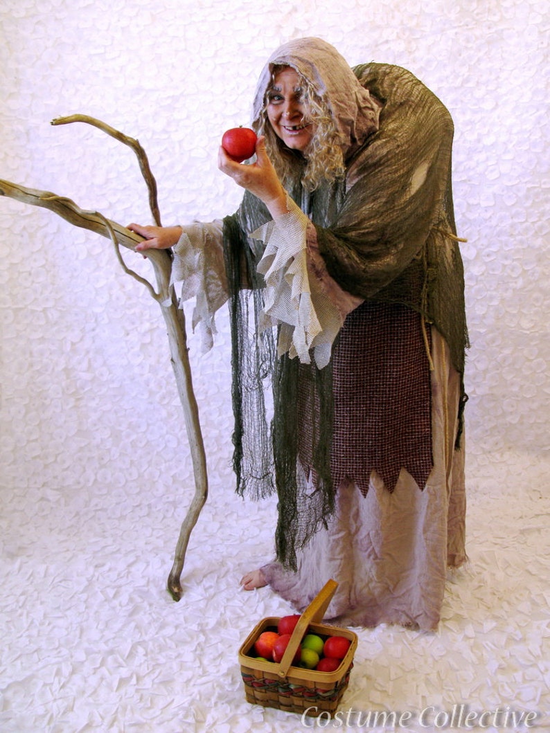 Witch Costume Hunchback Snow White Witch or Old Hag Etsy