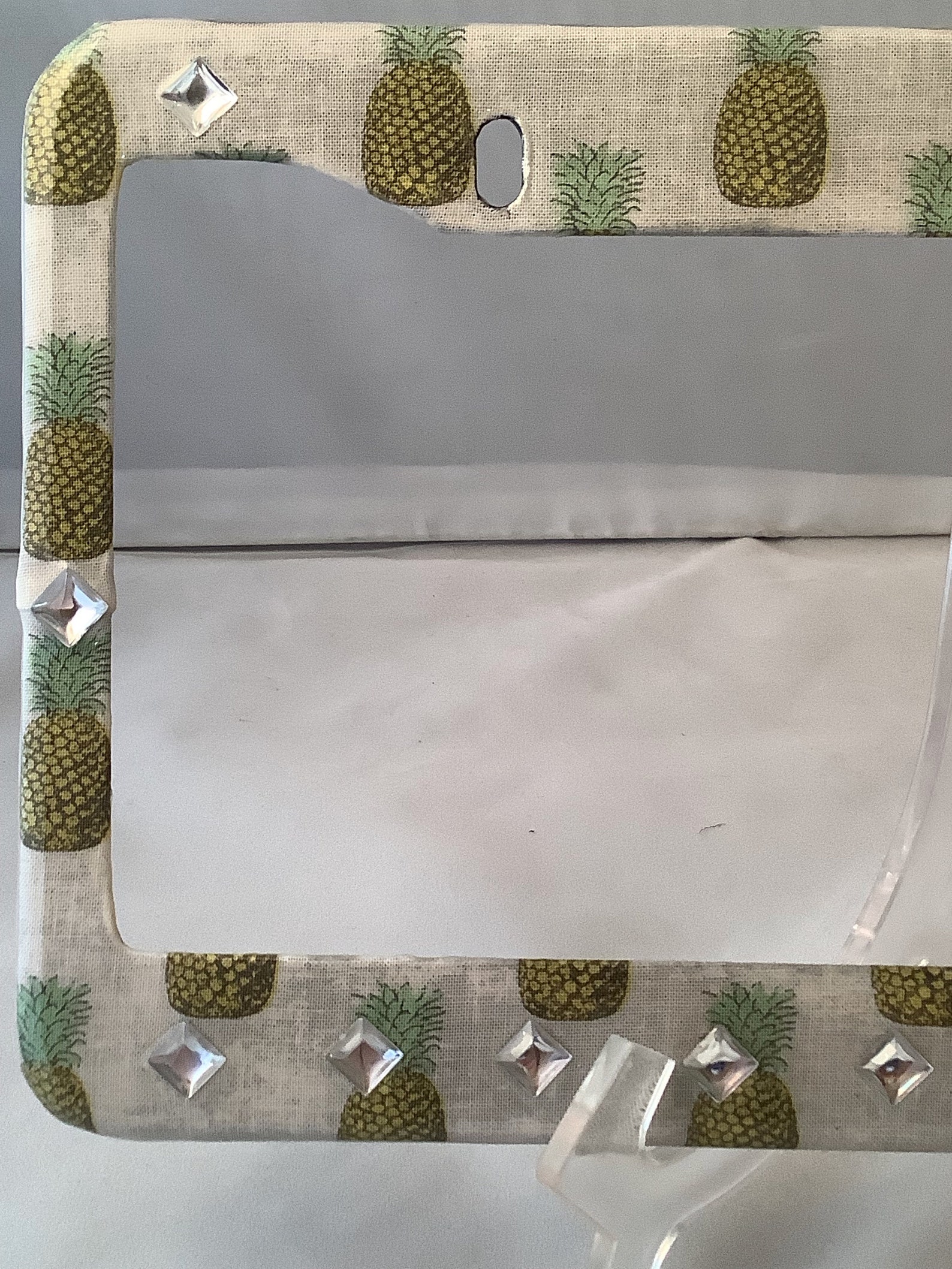 Pineapple License Plate Frame by MamaZooka Designs Etsy