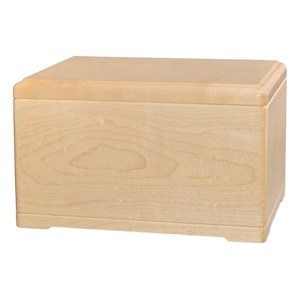 Maple Designer Wood Cremation Urn