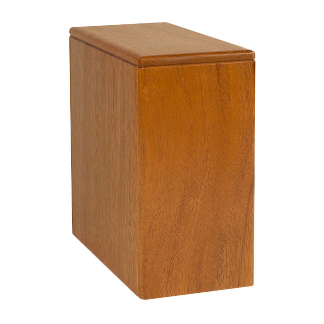 Mahogany Niche Urn 2 Urns Fit in 9 X 9 X 9 Niche Wood Cremation Urn Etsy