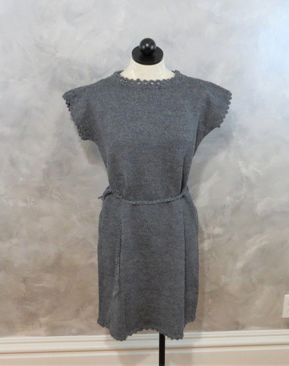 70s Subtle Sparkle Silver Gray Short 