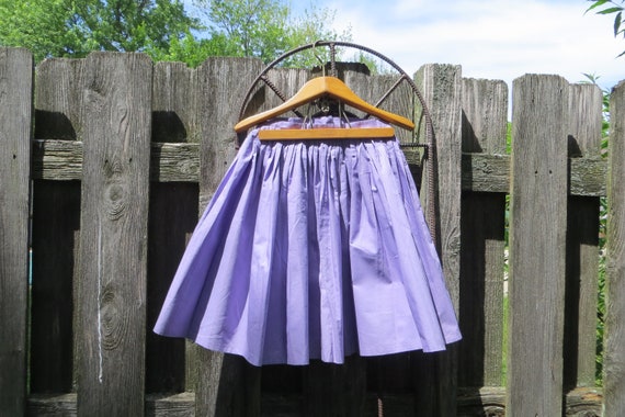 Vintage 50's Handmade Circle Skirt * Rockabilly L… - image 6