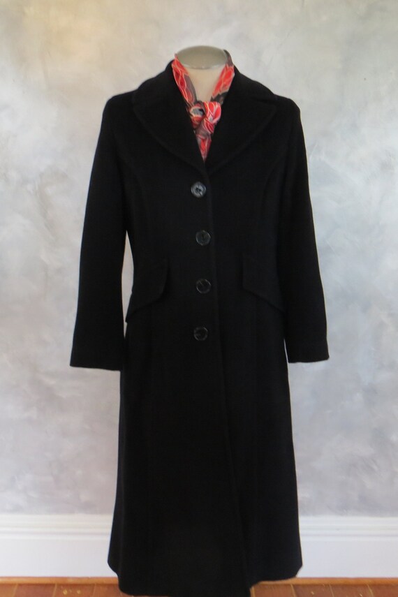 Vintage Marshall Field's Maxi Coat Size 8/Long Bl… - image 9