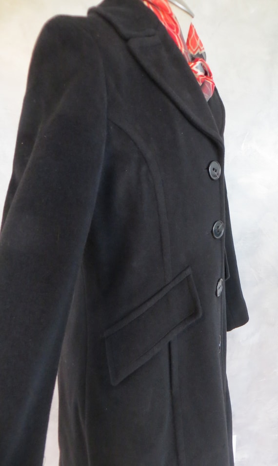 Vintage Marshall Field's Maxi Coat Size 8/Long Bl… - image 2