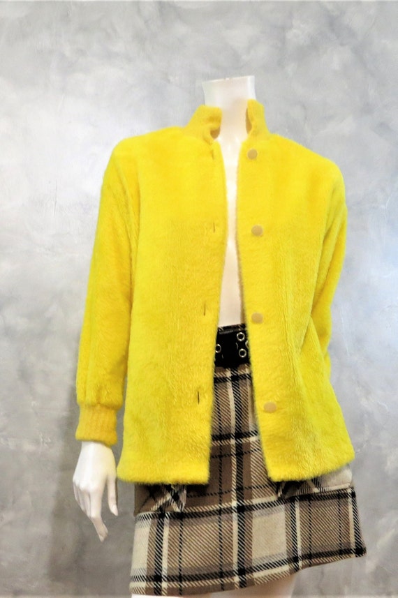 Vintage Bright SweaterJacket  * Size Large * Brigh