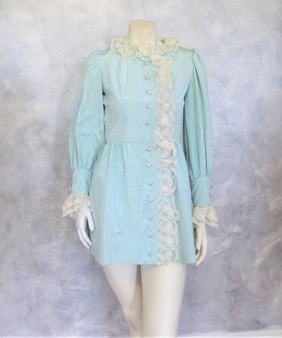 60s Minidress Wedding or Event Dress* OOAK Edgy &… - image 3