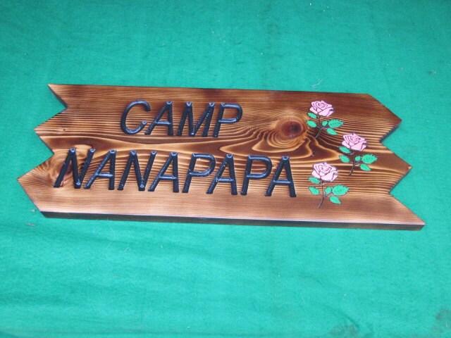 Garden Sign Personalized Wood Garden Sign Handmade Wood | Etsy