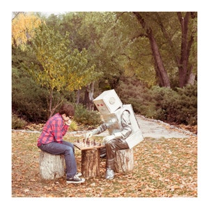 robot friend - chess