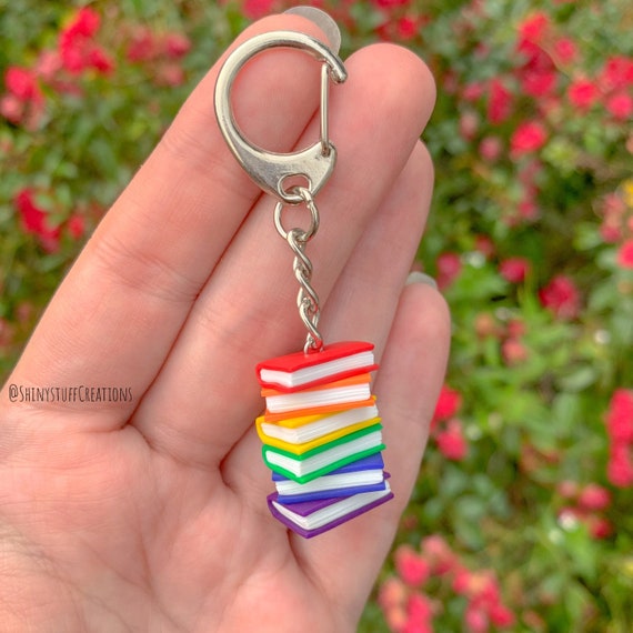 Cute Rainbow Puppy Keychain  Love keychain, Cute keychain