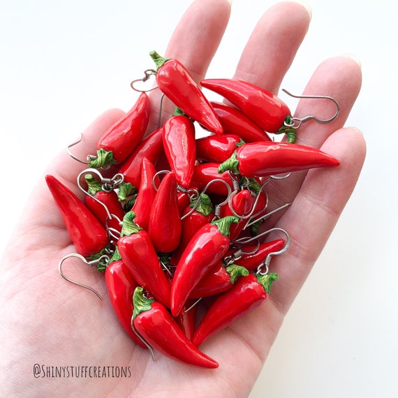 Red Chili Pepper Charm Necklace - Jordan Road