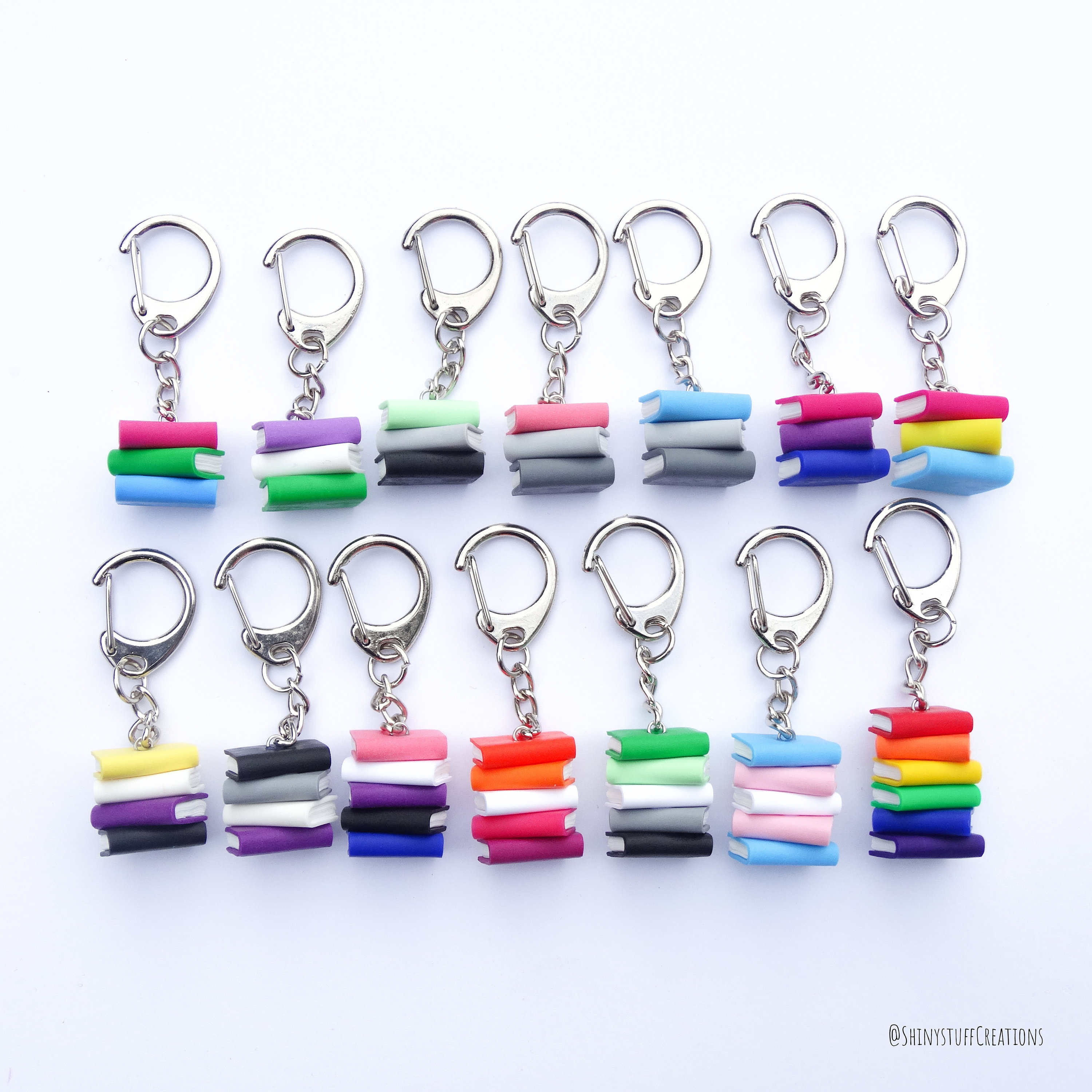 Gifts Fashion Cute Colorful Shoes Shaped Key Chain Key Ring Handbag Pendant 