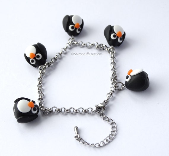 Penguin charm bracelet sale