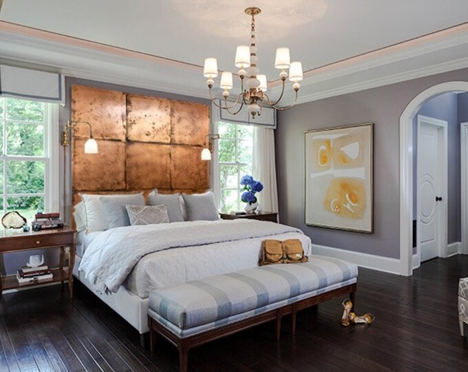 Copper Accent Wall Etsy