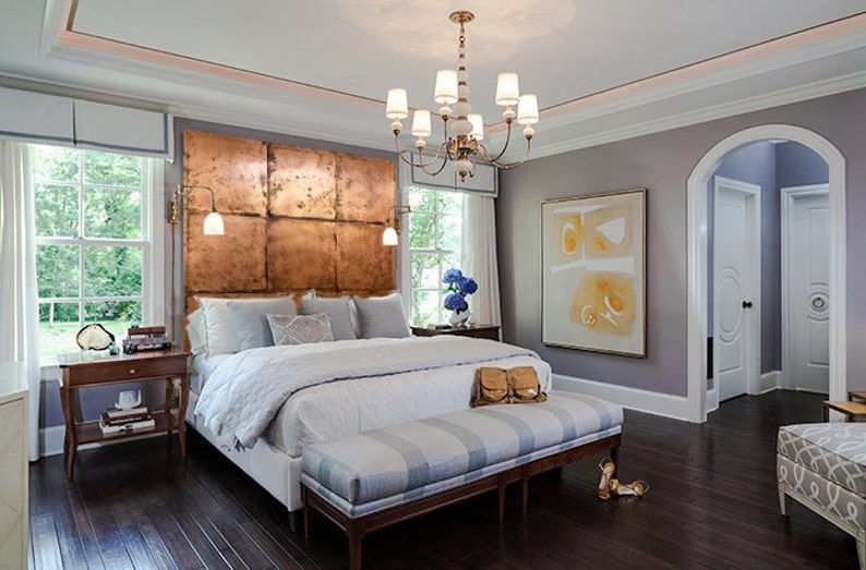 Copper Accent Wall Etsy