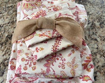 Vintage Pottery Boho Y2K Paisley  Discontinued King Sheet Set Cottagecore Read!